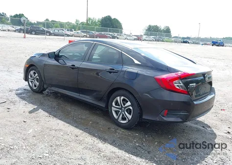 2016 Honda Civic Lx из США, поврежденный, VIN 19XFC2F50GE041858